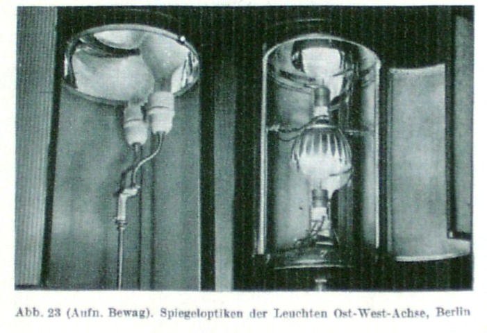 Innenansicht Speerleuchte Ost-West-Achse