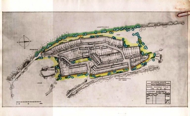 Stadt der HGW - Siedlung Kniestedt III - Großgrün