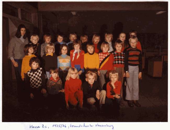 Grundschule Neuenburg, Klasse 2c, 1975/76