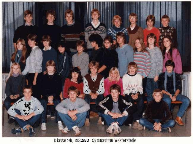 Gymnasium Westerstede, Klasse 9b, 1982/83